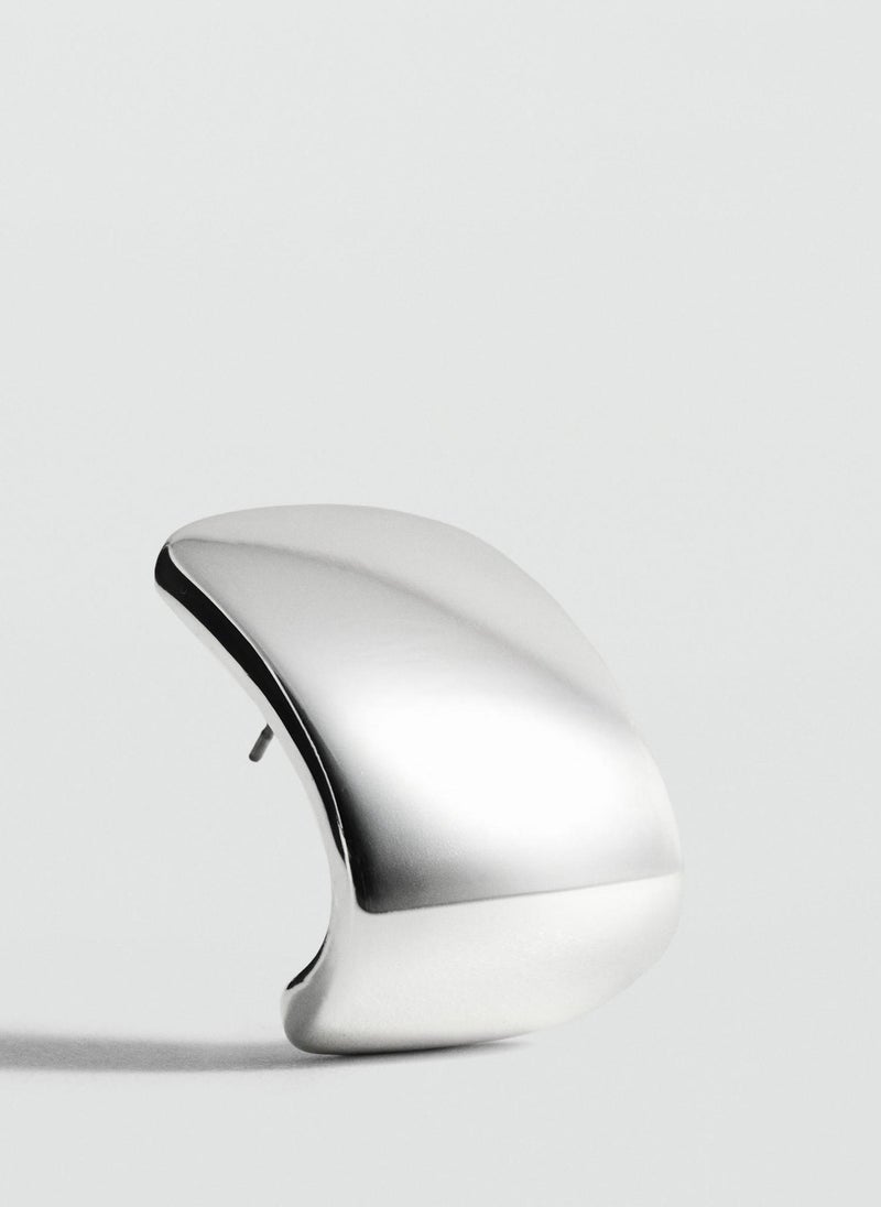 MANGO - Volume Hoop Earrings - Image 1