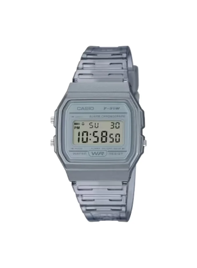 CASIO Unisex Resin Digital Watch F-91WS-8DF - 35.2 mm