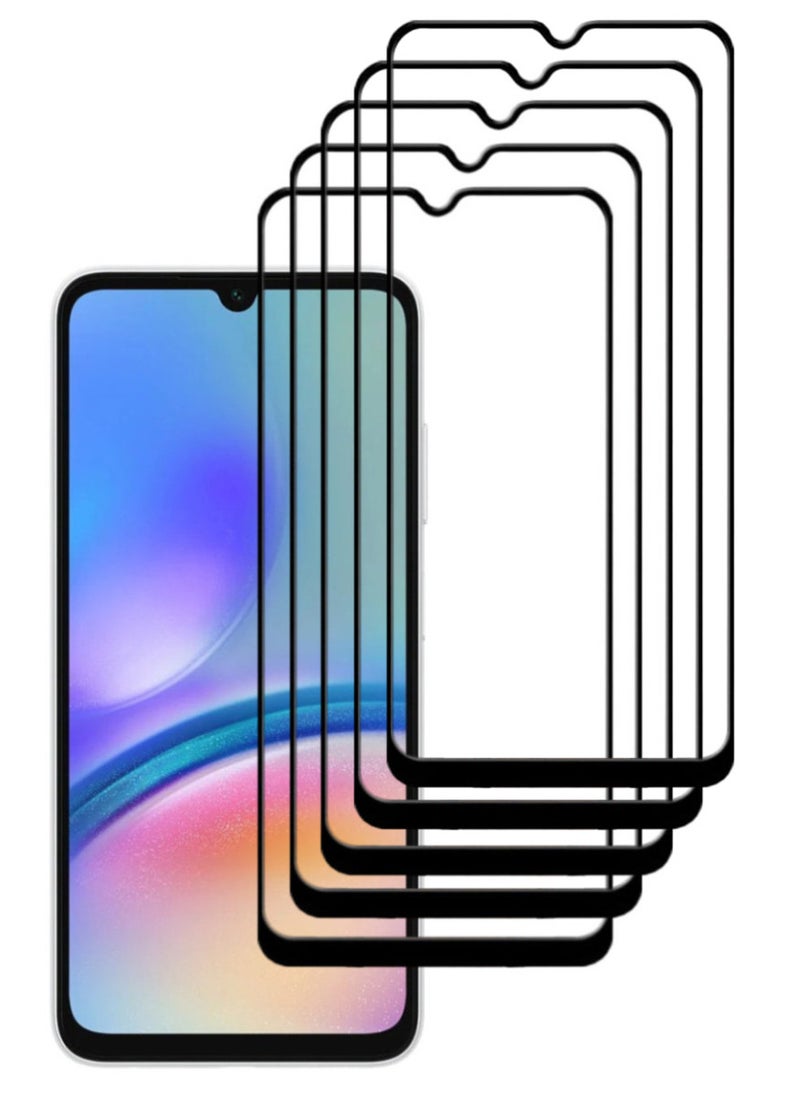 ACLIX 5 Pieces Antistatic ESD Dustproof Premium Quality High Definition Tempered Glass Screen Protector Designed For Samsung Galaxy A05s - Image 1
