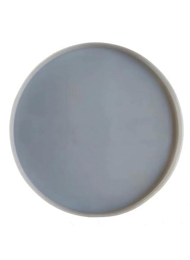 Kunya DIY Multipurpose Transparent Round Silicone Resin Casting Coaster Mold (Circle, 5" Diameter) - Image 1