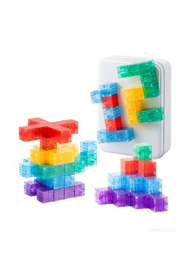 Buluqi Pocket My World Magnetic Building Blocks Construction Toy For Boys Ages 3-6 Birthday Gift Magnetic Tiles