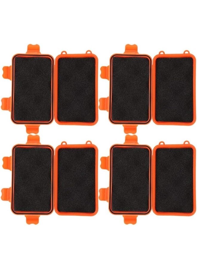 klarako 4Pcs Outdoor Tool Small Survival Storage Box Shakeproof Pressureresistant Waterproof Sealing Container Plastic - Image 4