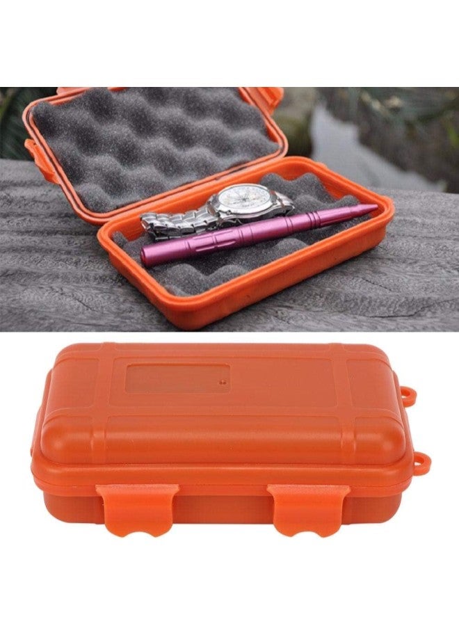 klarako 4Pcs Outdoor Tool Small Survival Storage Box Shakeproof Pressureresistant Waterproof Sealing Container Plastic - Image 5