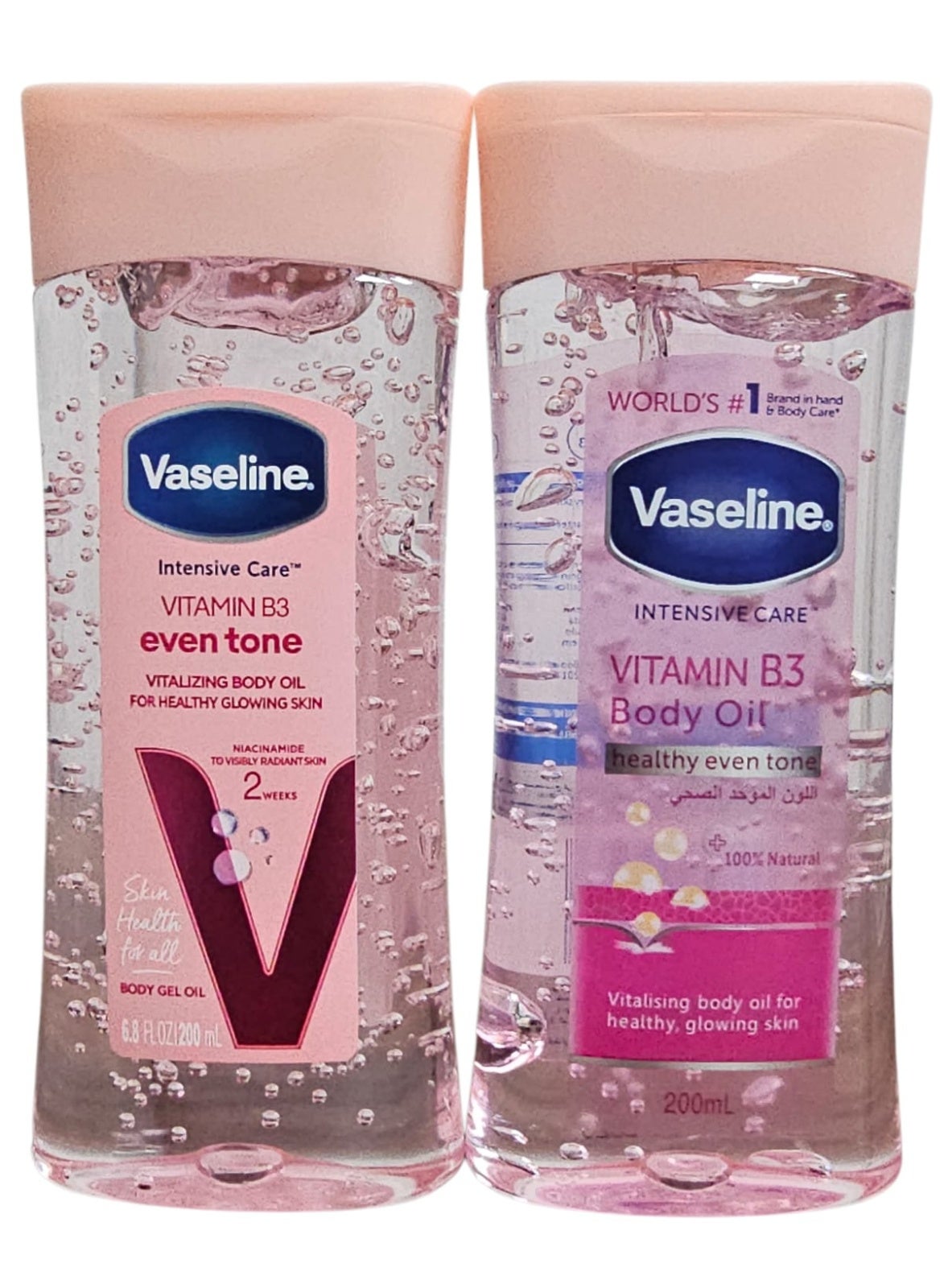 Vaseline Body Gel Oil For Overall Tone Skin Activating Oil 200 200 ml
