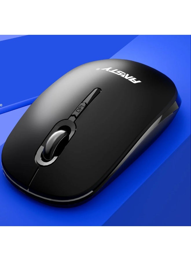 ANSTY KM-01 Wireless Mouse - Ergonomic Design, High Precision Tracking, Power-Saving Tech, Perfect for Laptop & PC - Image 3