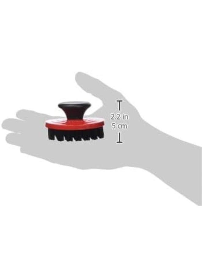 Le Creuset - Le Creuset Nylon Brush, 3 1/4", Cerise - Image 1