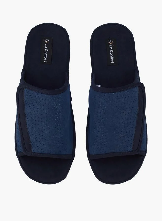 لو كونفورت Men Textured Bedroom Slides