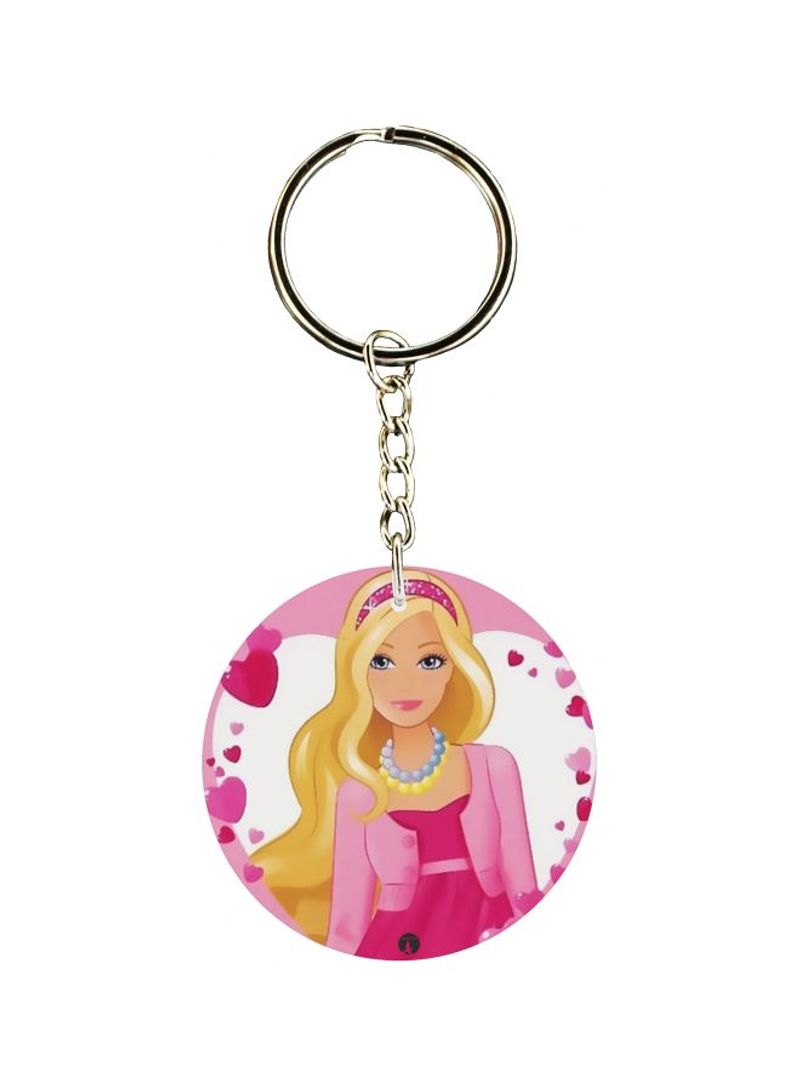 RKN Barbie Girl Themed Keychain