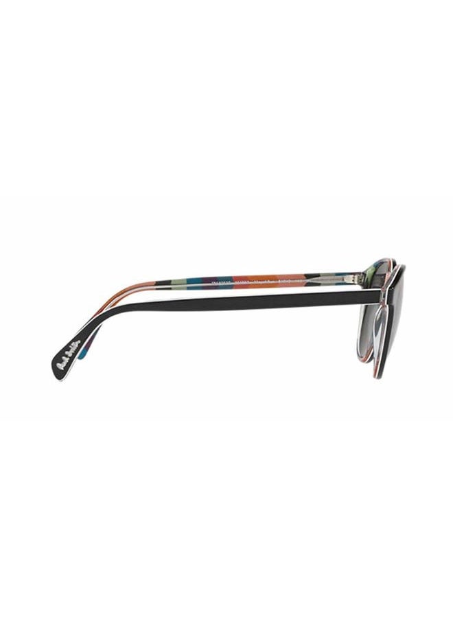 Paul Smith PM8263S - 161887 Sunglasses MAYALL ONYX/ARTISTS STRIPE W/GREY 51mm - Image 3