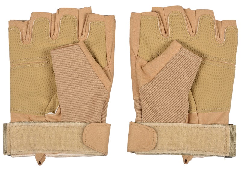 IRIS Microfiber Gym, Bike Cycling Gloves Shockproof Gel Pads and Extra Grip- Half Finger Glove for Road Bike, Weightlifting, Workout/Motorcycle, Riding for Men and Women. - Image 3