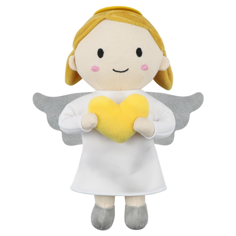 free-space freespace Angel Plush Doll BoyGirl Baptism Gifts Guardian Angel Doll Toy Girl - Image 3
