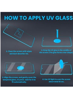 Generic Full Glass Screen Protector For Oppo Reno 13 Pro UV Tempered Glass Full Glue Cover Screen Protector For Fingerprint Unlock Screen Glass Film  - Image 2