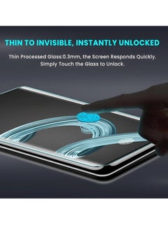 Generic Full Glass Screen Protector For Oppo Reno 13 Pro UV Tempered Glass Full Glue Cover Screen Protector For Fingerprint Unlock Screen Glass Film  - Image 3