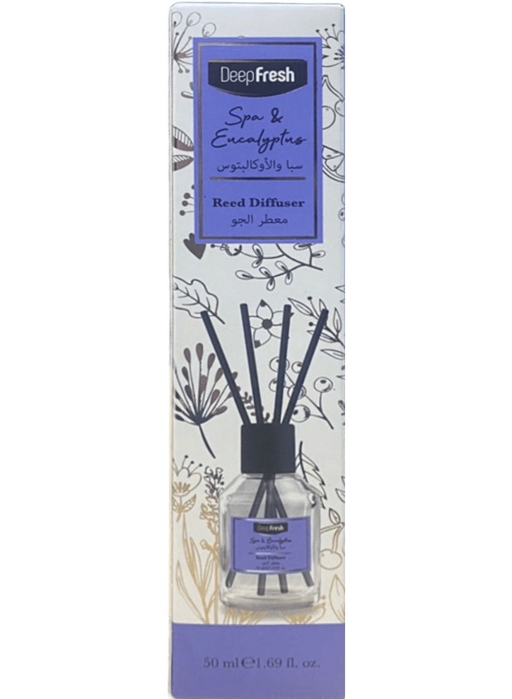 Deep Fresh Set of 2 pieces Reed Diffuser With different scents 50 ML - Image 3