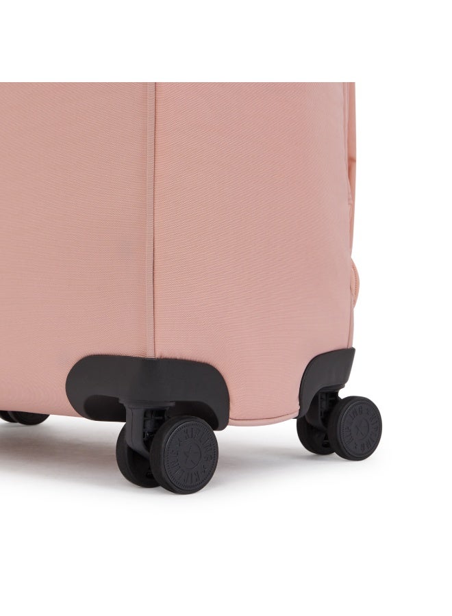 kipling Darcey UP M Medium Wheeled Luggage Memory Pink - Image 5