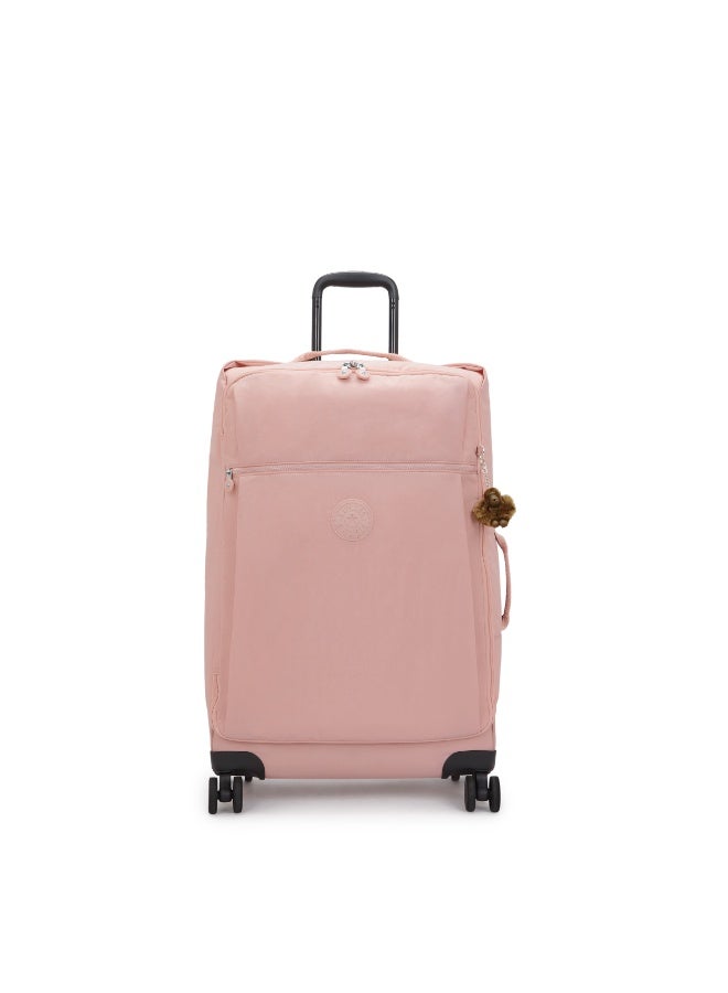 kipling Darcey UP M Medium Wheeled Luggage Memory Pink - Image 1