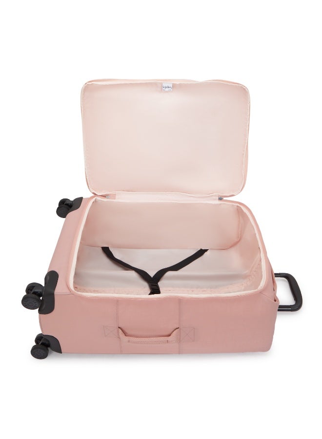 kipling Darcey UP M Medium Wheeled Luggage Memory Pink - Image 3