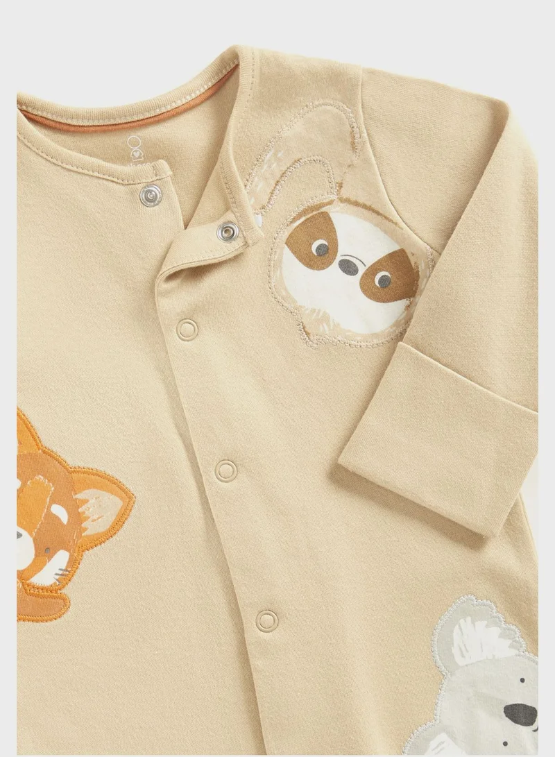 mothercare Infant 3 Pack Assorted Onesies