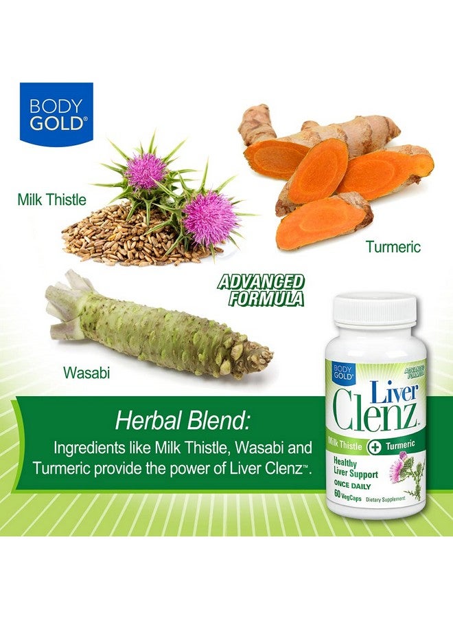 Body Gold BodyGold Liver Clenz, 60 VegCaps - Image 4