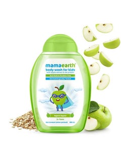 Mamaearth جل استحمام آبل للأطفال مع بروتين الشوفان من آبل 300 مل 1 قطعة  - Image 3