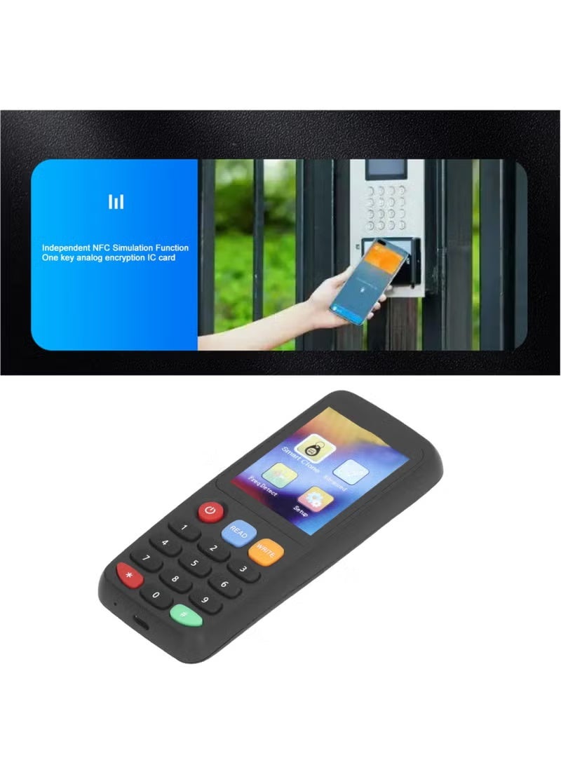 XiuWoo RFID Smart Card Replicator Nfc Access Card Copier Decoder Duplicator ID IC Chip Tag Clone Writer RFID Smart Card Programmer 5 UID Buckles 5 T5577 Cards 5 T5577 Buckles - Image 4