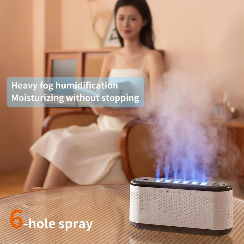 Blackbird Game Center Remote Controlled 600ML Capacity RGB Light Bluetooth Speaker Mode Air Humidifier Bhu-12