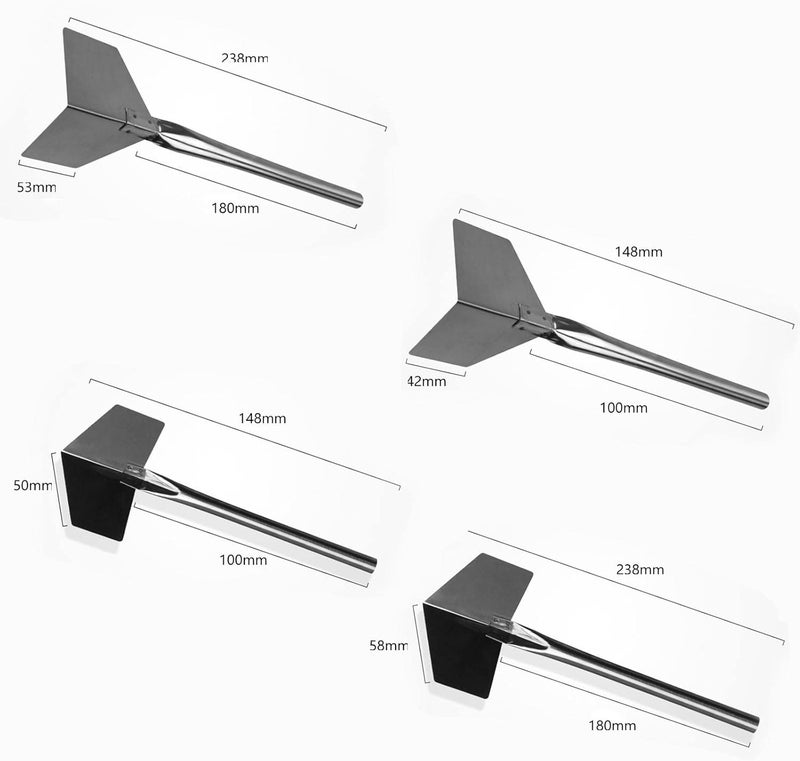 klarako 4 Pieces Premium Stainless Steel Drywall Internal External Corner Tools 90 Degree Mudding Applying Knives Trowel Scraper Plaster Hand Tools - Image 3