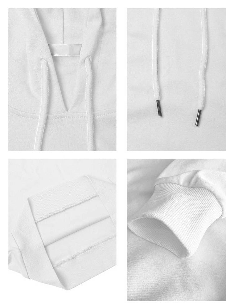Men's Online Gaming Hoodie - Soft Cotton Pullover with Gaming-Themed Design - Long Sleeve with Drawstring and Kangaroo Pockets - Perfect for Travel, Gamers - Image 4