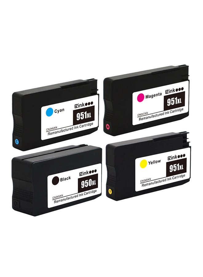 HP 4-Pack Toner Ink Cartridge Set 950XL/951XL Multicolour - Image 3