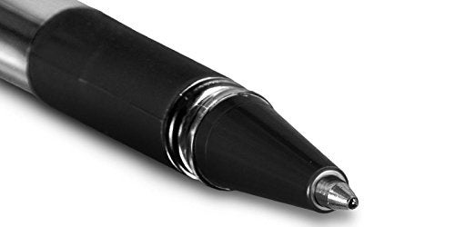 Linc Glycer Smooth Ball Point Pen, Soft Grip, 1.00mm Tip, 36-Count, Black - Image 4