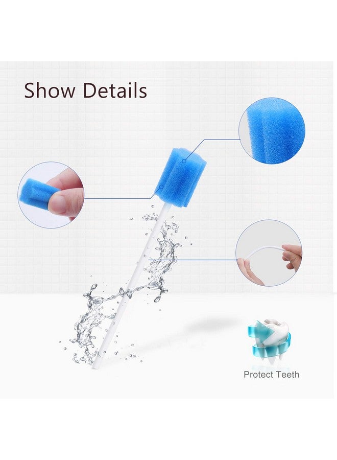 Wellgler's Disposable Oral Swabs, Sterile Sponge Mouth Swabs (250pcs, Blue) - Image 2