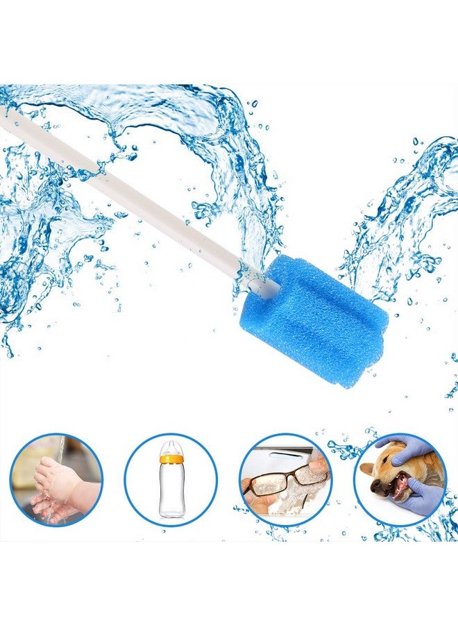 Wellgler's Disposable Oral Swabs, Sterile Sponge Mouth Swabs (250pcs, Blue) - Image 5