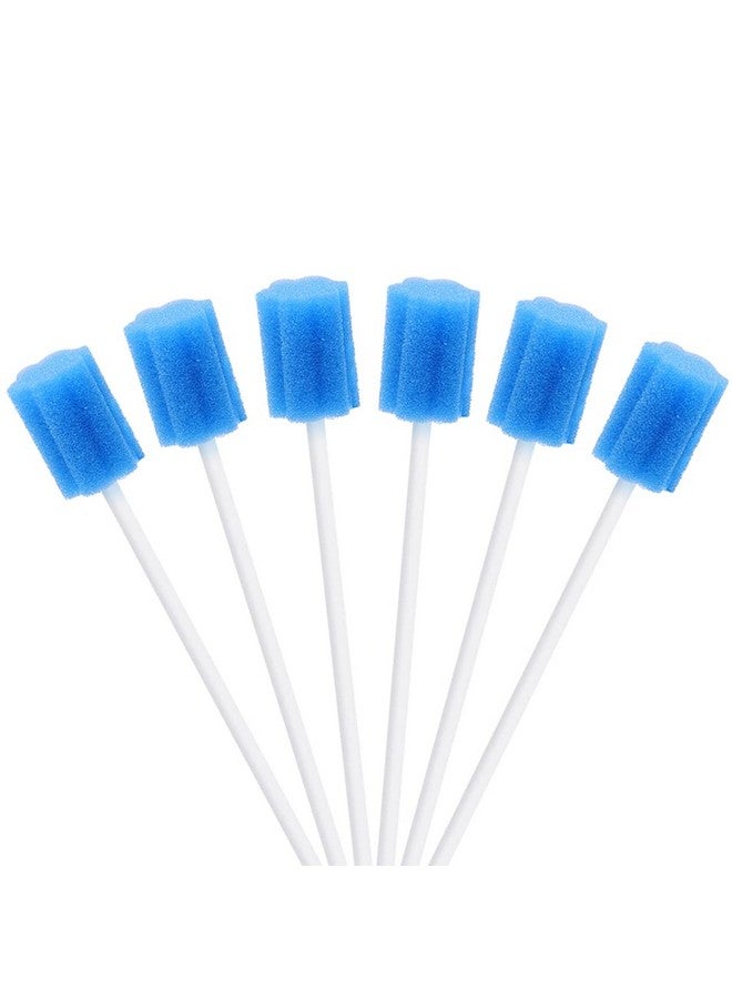 Wellgler's Disposable Oral Swabs, Sterile Sponge Mouth Swabs (250pcs, Blue) - Image 1