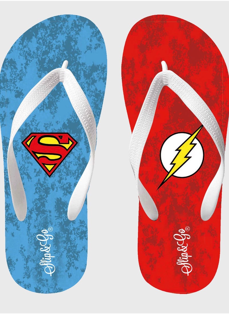 Slip&Go - Medical Slippers For Men, Printed In Multi Colors - Image 1