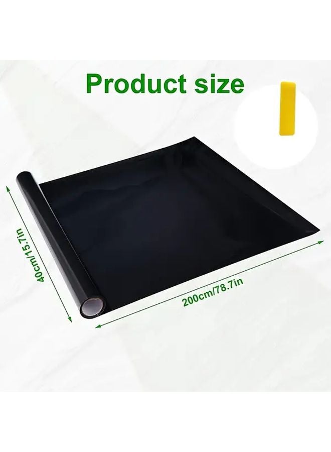 1 PC Aquarium Background Static Electricity Sticker Fish Tank Film 30 Times 78 74inch - Image 3