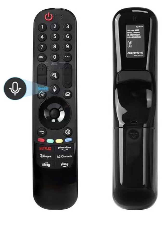 Anmi MR23 Replacement Magic Remote Control for LG-TV-Remote Compatible for All LG with Voice Function Smart OLED QNED UHD 4K 8K TVs - Image 1