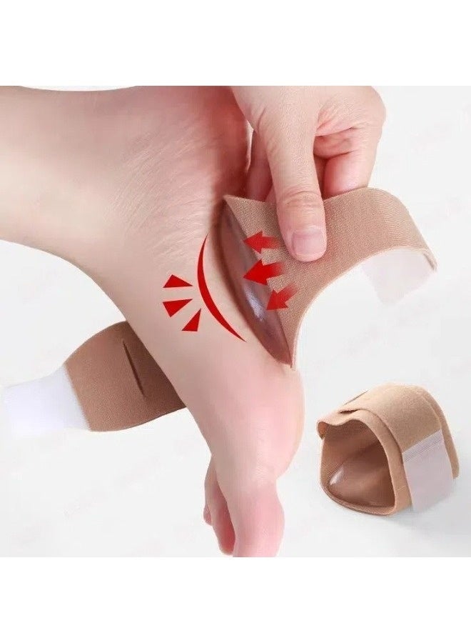 Adjustable Soft Silicone Arch Support Strap -Orthotic Flat Feet Support Insoles- Non-Shedding Plantar Fasciitis Relief - Image 4