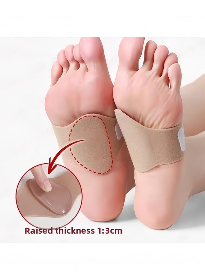 Adjustable Soft Silicone Arch Support Strap -Orthotic Flat Feet Support Insoles- Non-Shedding Plantar Fasciitis Relief - Image 5