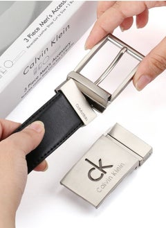 CALVIN KLEIN JEANS PLUS Calvin Klein Reversible Belt Set For Men  - Image 3