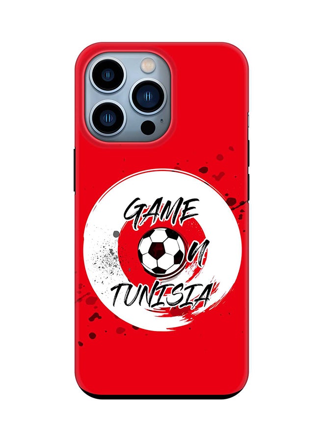 حافظة Tough Pro Series لجهاز Apple iPhone 14 Pro بطبقتين هجين PC و TPU غلاف مخصص مع حماية TPU الداخلية تشطيب غير لامع - العب في تونس