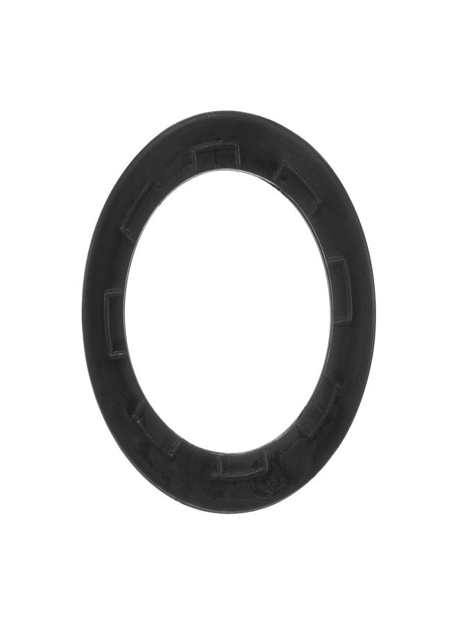 PATIKIL Key Caps Covers Rings, 5 Pack 0.9" Keys Identifiers Covers Coding Tags Marker Round Silicone Sleeve for Office House Apartment, Black - Image 4