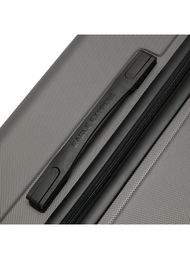 Eagle Express Fusion ABS Hard Trolley Luggage - 20 inch - Dark Grey - Free Protective Cover - 1-Year Warranty - Image 3