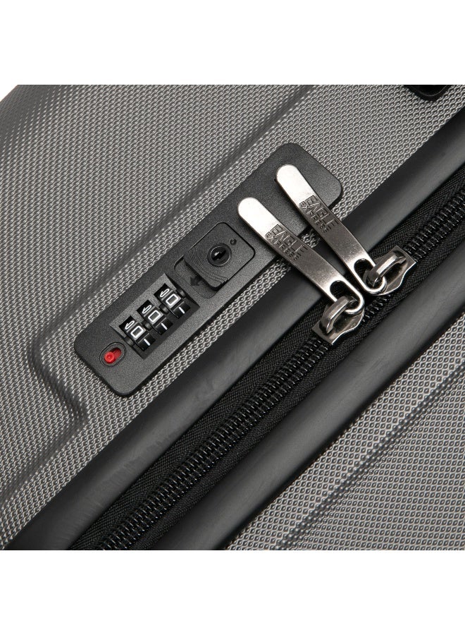 Eagle Express Fusion ABS Hard Trolley Luggage - 20 inch - Dark Grey - Free Protective Cover - 1-Year Warranty - Image 4