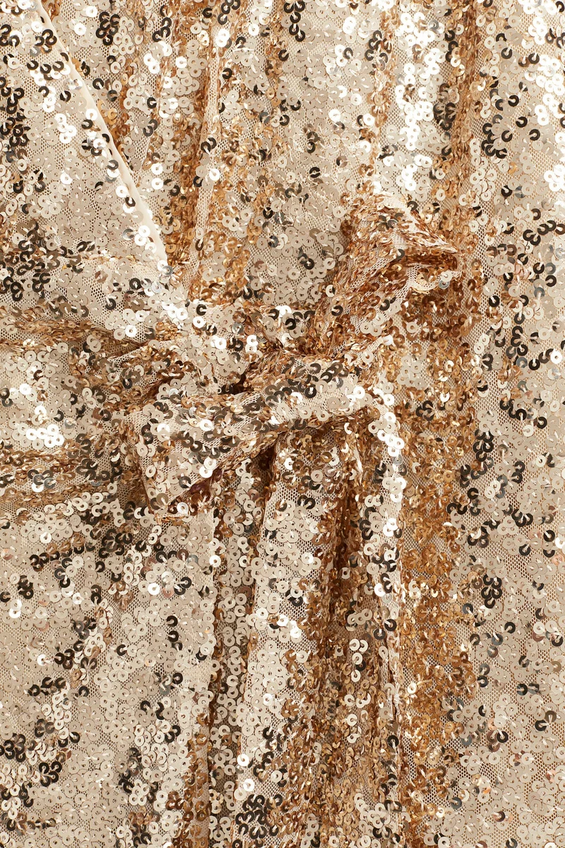 H&M Sequined wrap dress