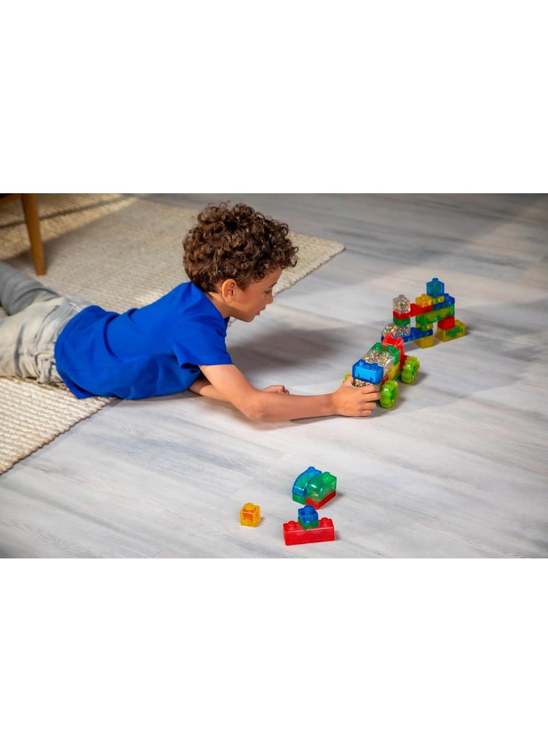 Goliath Goliath Jelly Blox Vrooom Truck Kit  Includes 35 Blocks  Toddler  Preschool Building Blocks Kids Can Squeeze Stretch Squish  Safety Tested  OuchFree  Tactile Sensory Play Toy for Ages 2  - Image 5
