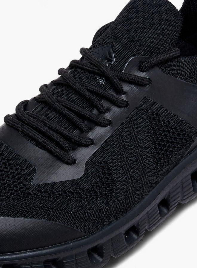 Oaklan by Shoexpress Panelled Lace-Up Sports Shoes - Image 4