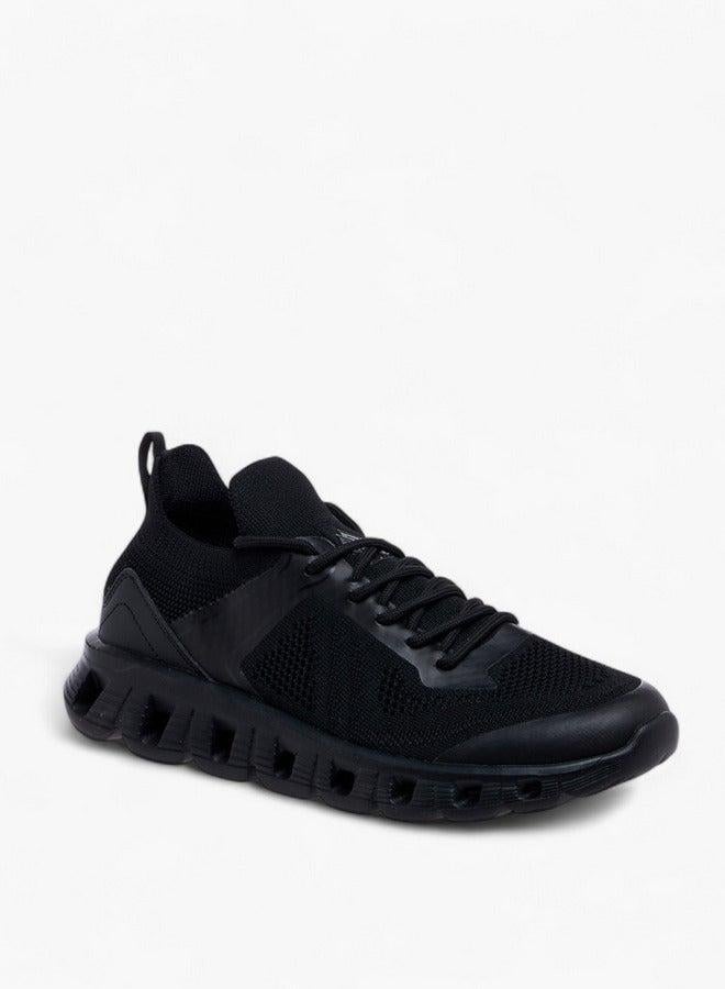 Oaklan by Shoexpress Panelled Lace-Up Sports Shoes - Image 1
