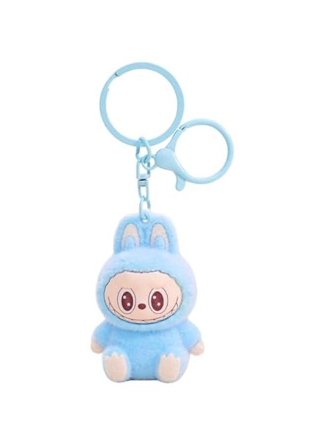 Arabest 5 Pack Labubu Plush Keychain Wings of Fortune Vinyl Figure with Original Packaging Cute 6cm Hanging Ornament for Home Decor and Accessories, Multi-color, 6 Centimeters  - Image 5
