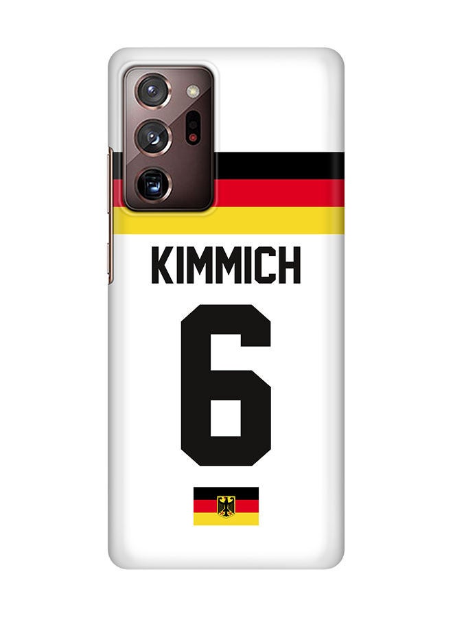 Stylizedd Slim Cover for Samsung Galaxy Note20 Ultra Case Snap Classic Series Mobile Cover Hard PC Shield Matte Finish Print -Germany-Player-Kimmich - Image 1
