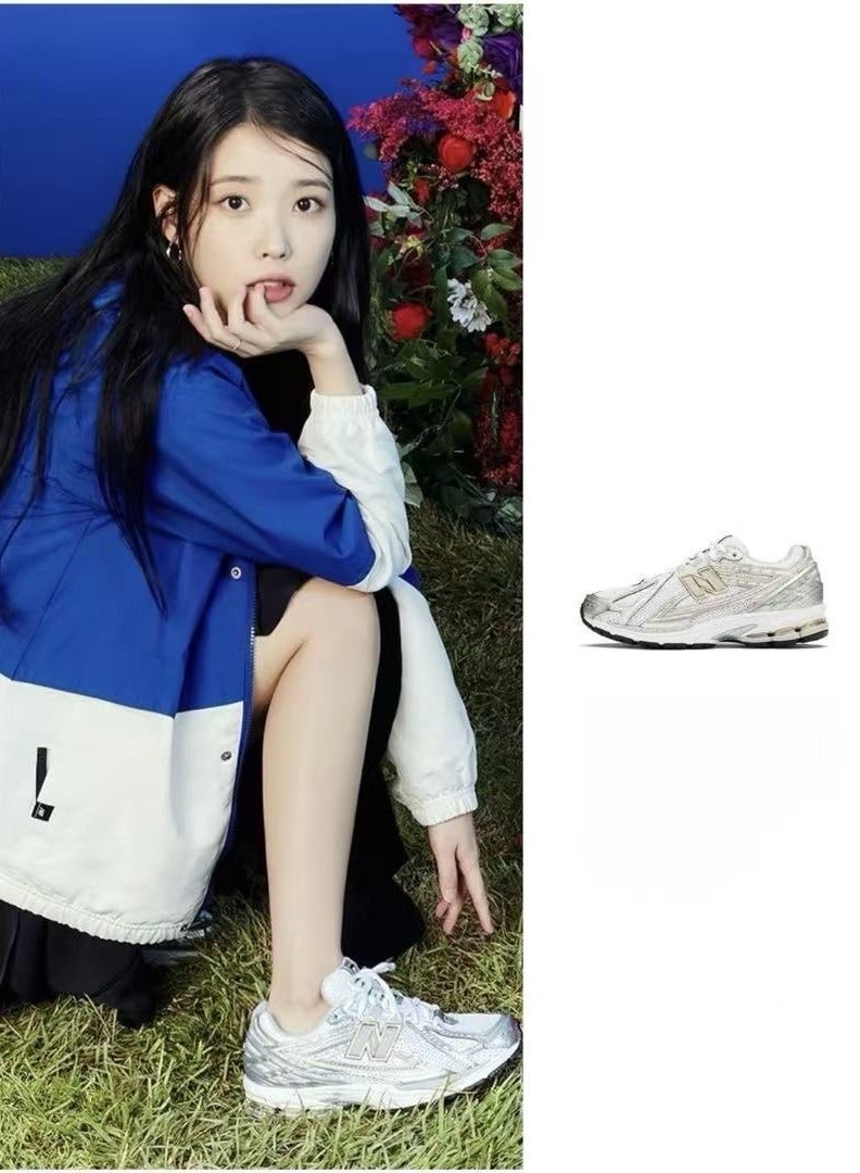 New Balance 1906R Vintage Casual Athlesiure Shoes White/Gold For Men/Women/Students - Image 3